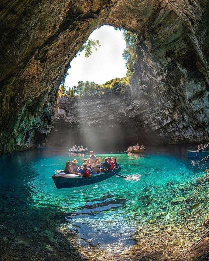 The Cave of Melissani in Kefalonia