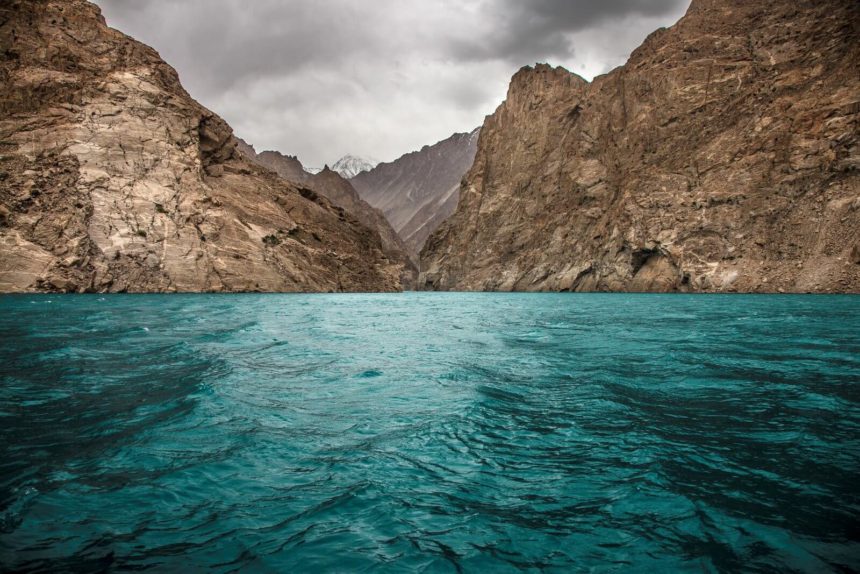 Attabad lake in Hunza Valley, Pakistan