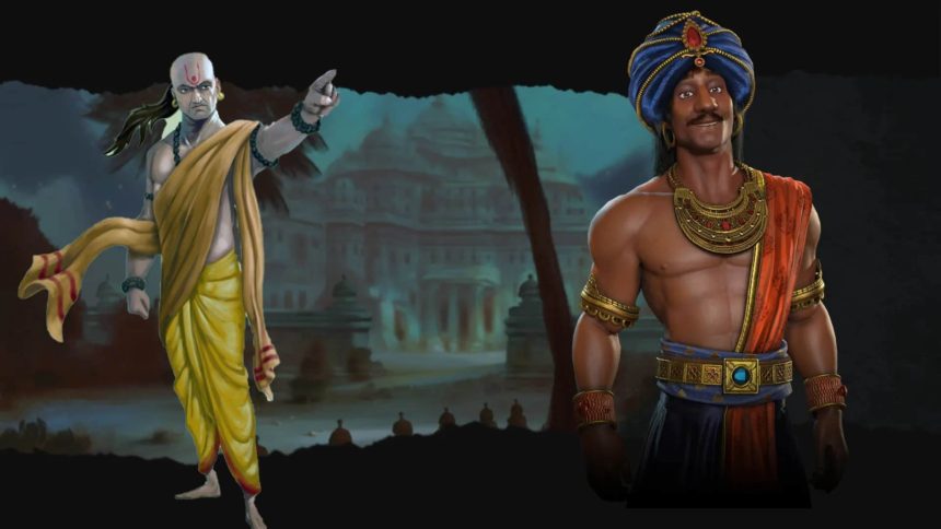Chandragupta Maurya and Chanakya