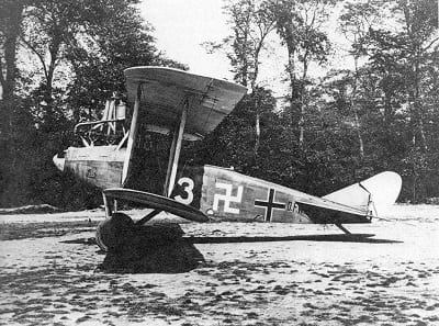 Swastika symbol painted on warplanes