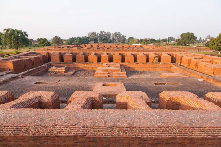 Remains of Nalanda University