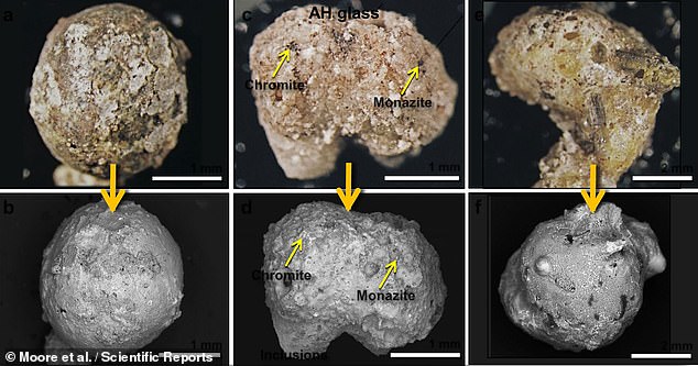 In their study, Professor Kennett and colleagues analysed the meltglass found at Abu Hureyra (pictured) to determine its composition, structure and likely formation temperature — concluding that it formed at temperatures in excess of 3,992°F (2,200°C)