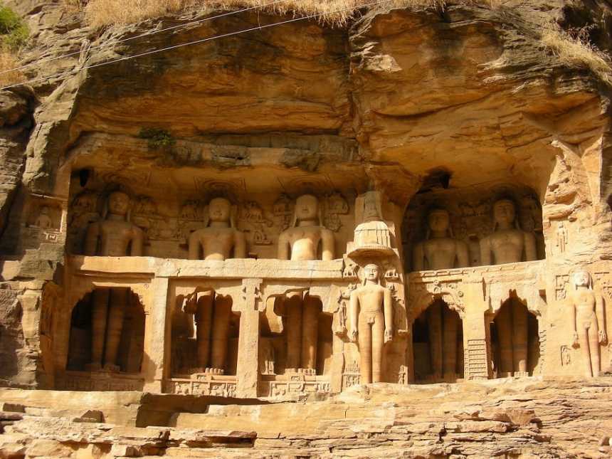 The Rock-cut Jain monuments of Gwalior
