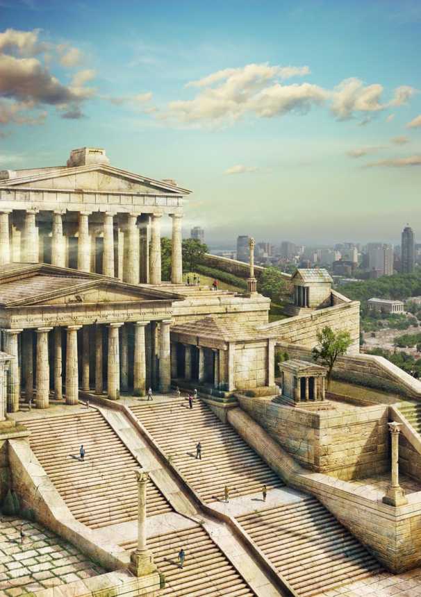 Recreation of The Parthenon