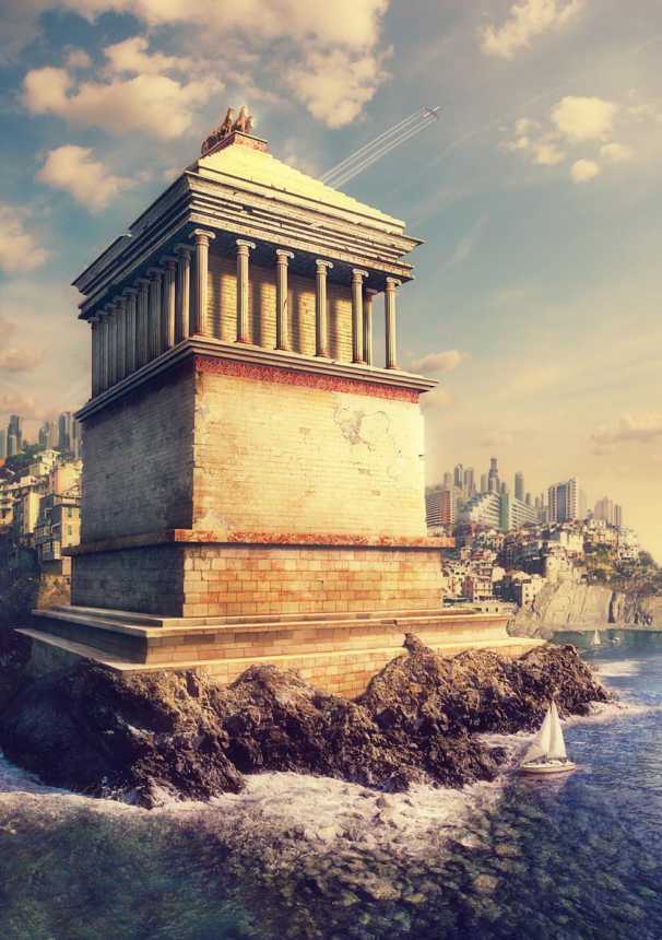 Recreation of Mausoleum at Halicarnassus