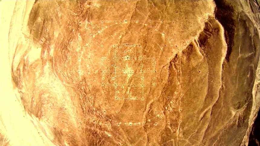 Indian Mandala found in Peru’s Nazca Lines