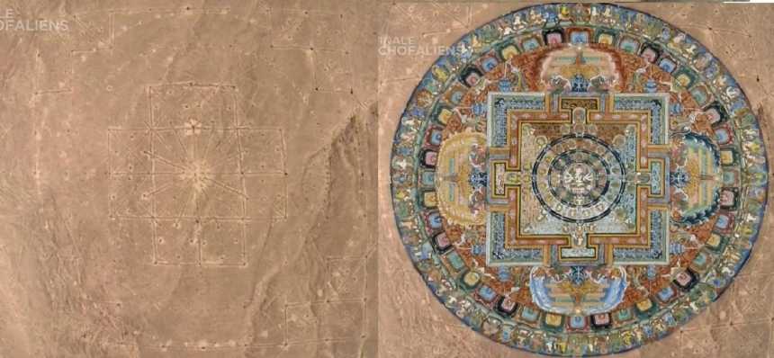 Indian Mandala found in Peru’s Nazca Lines