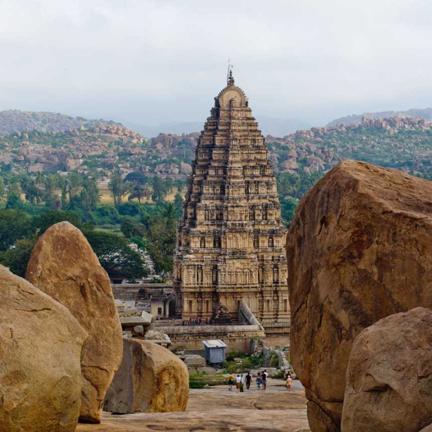 Virupaksha temple at Hampi