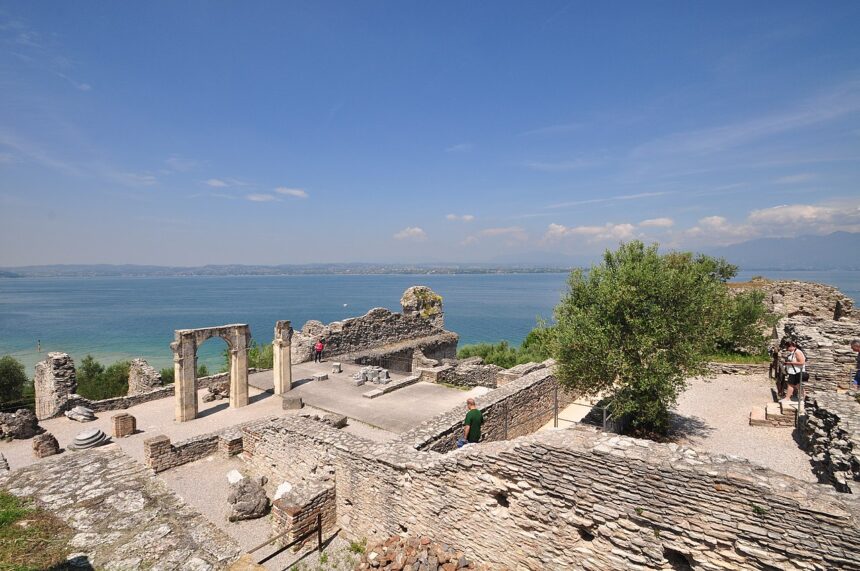 Grottoes of Catullus in Sirmione.